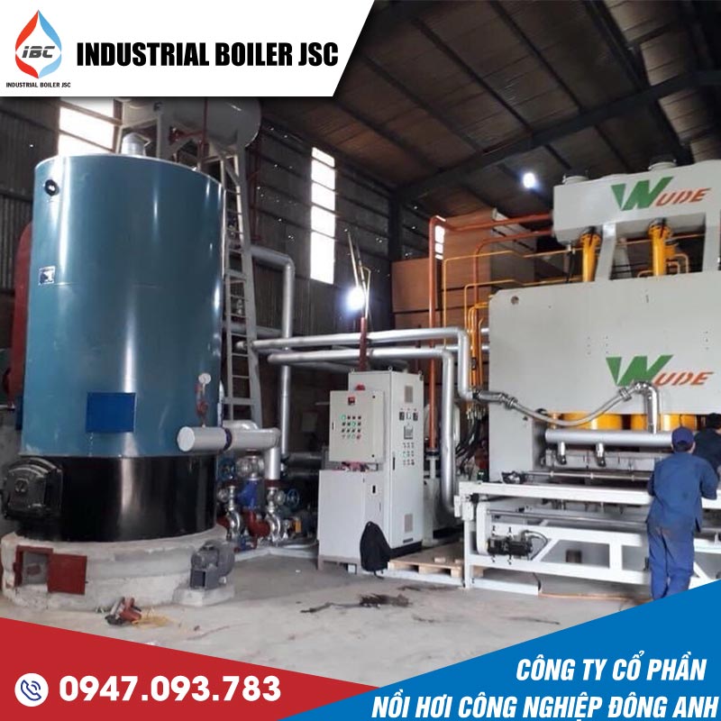 Nồi gia nhiệt dầu đốt dầu 2 Nồi gia nhiệt dầu 2