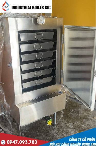 Siêu thi bán các loại tủ hấp công nghiệp bền, giá rẻ tại Hà Nội | LH 0947.093.783 3 anh 60