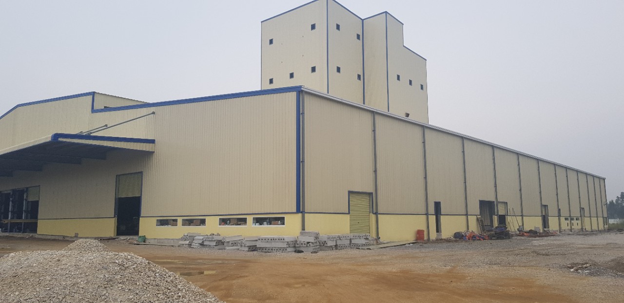 Cung cấp nồi hơi đốt than công suất 4000 kg/h cho công ty cám KFF Hưng Yên 1 KFF