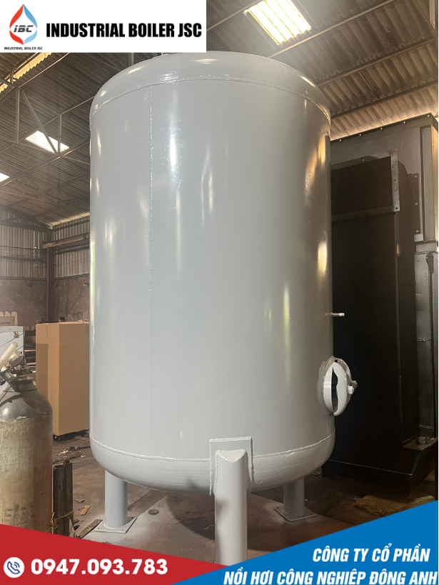 Quy Trình Sản Xuất Chế Tạo Bình Khí Nén (1 - 10m³)