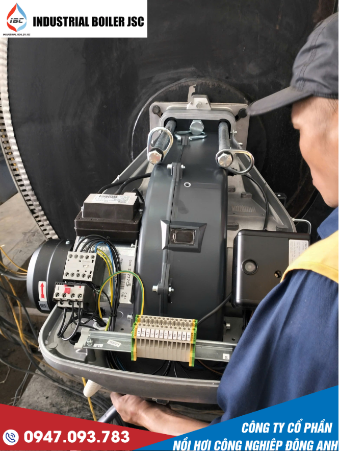 DỊCH VỤ BẢO DƯỠNG VÀ LẮP ĐẶT ĐẦU ĐỐT DẦU NỒI HƠI 2 TẤN TẠI TẬP ĐOÀN DELI VIỆT NAM