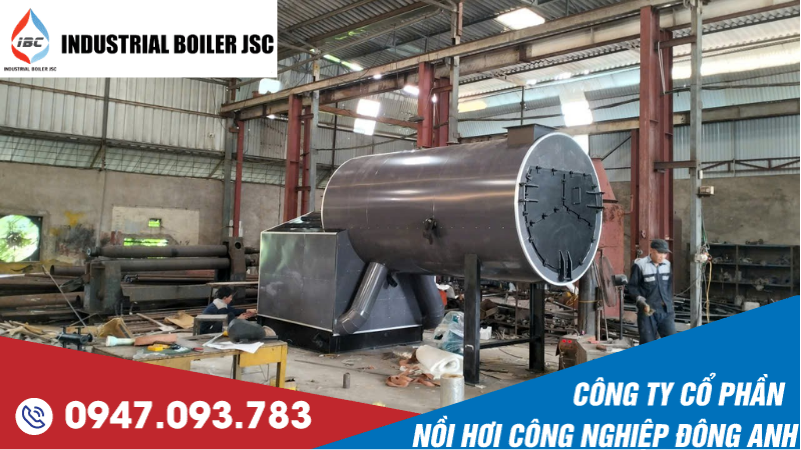 Hoàn thiện nồi hơi đốt biomass 2 tấn cho nhà máy sản xuất cám tại KCN Phố Nối A, Hưng Yên