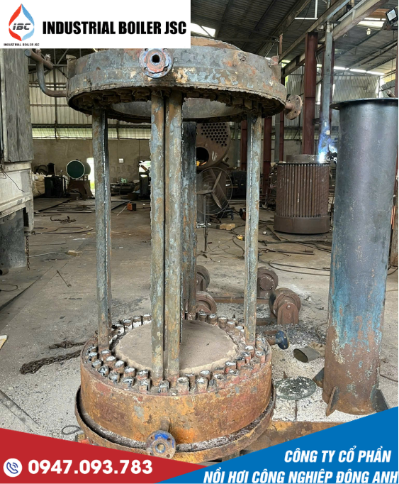 Đại tu nồi hơi đốt dầu 2 Đại tu nồi hơi đốt dầu